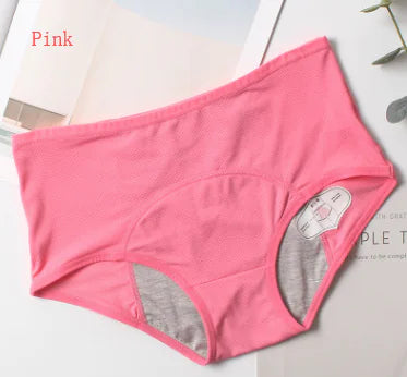 Atmungsaktive Baumwoll-Periodenunterwäsche für Frauen